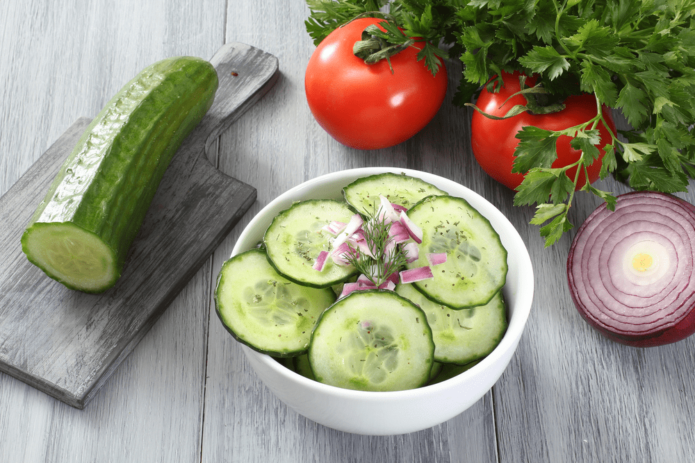 Creamy Cucumber Salad