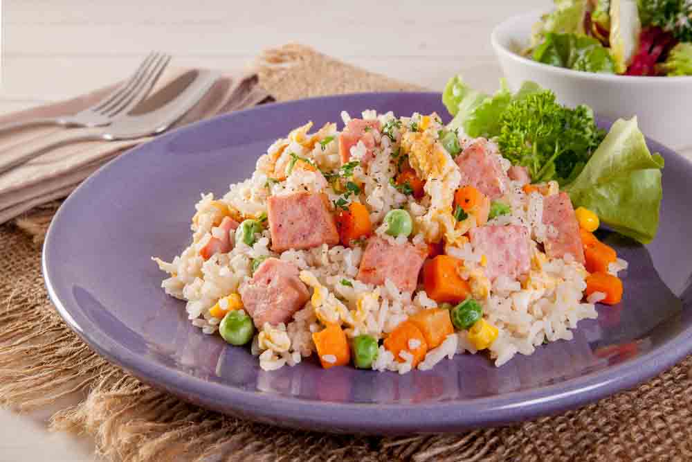 Fried Rice with Ham