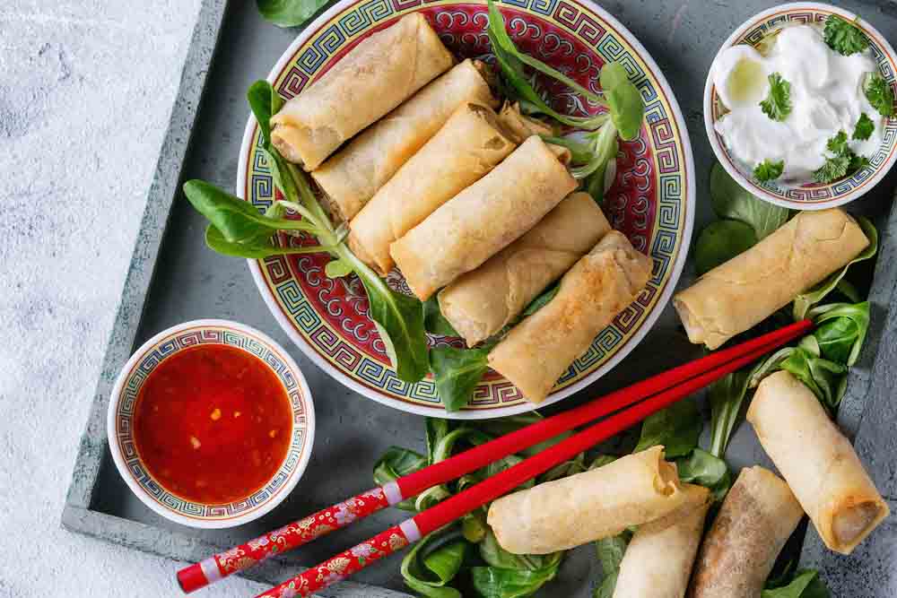 Yields 12 Spring Rolls