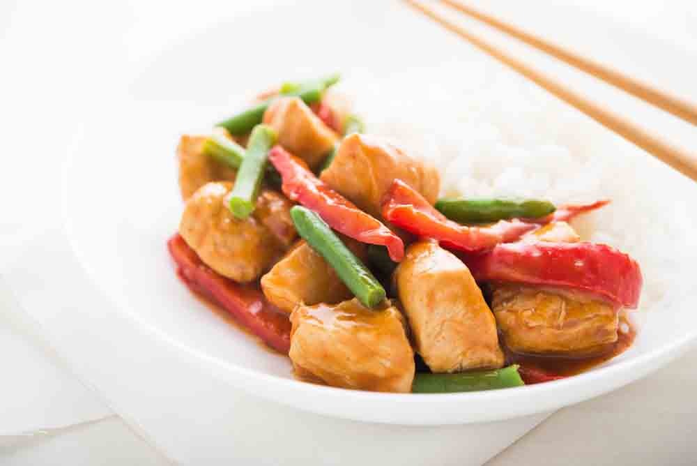 Chicken Stew With Green Chilies